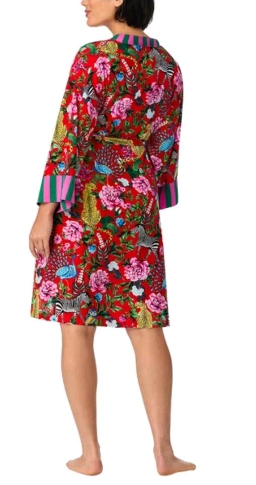 ROOM SERVICE LADIES’ WOVEN ROBE WITH POCKETS
