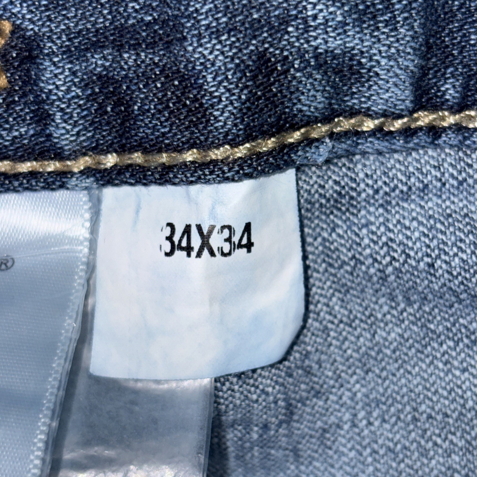 NEW Cinch Men’s Blue Denim Jeans 99% Cotton 1% Spandex Medium 34/34 NEW