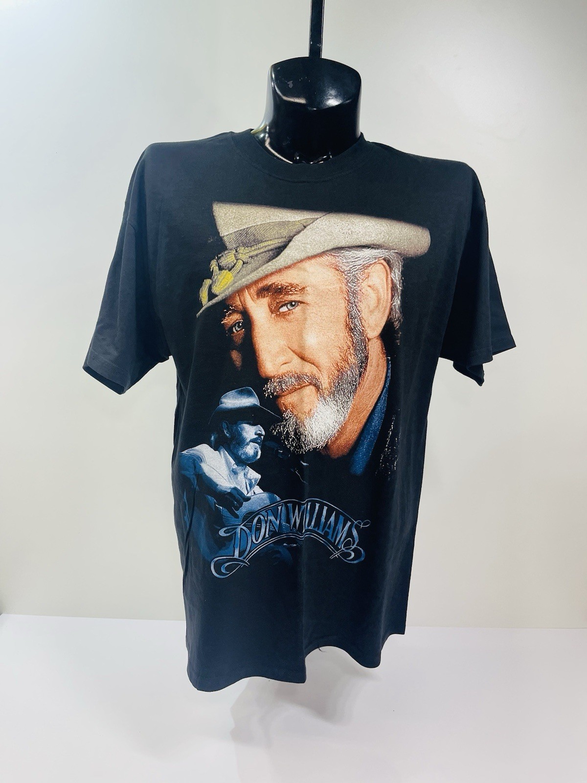 Vintage Don Williams Gentle Giant Tour 90’s Country Music T Shirt Size XL