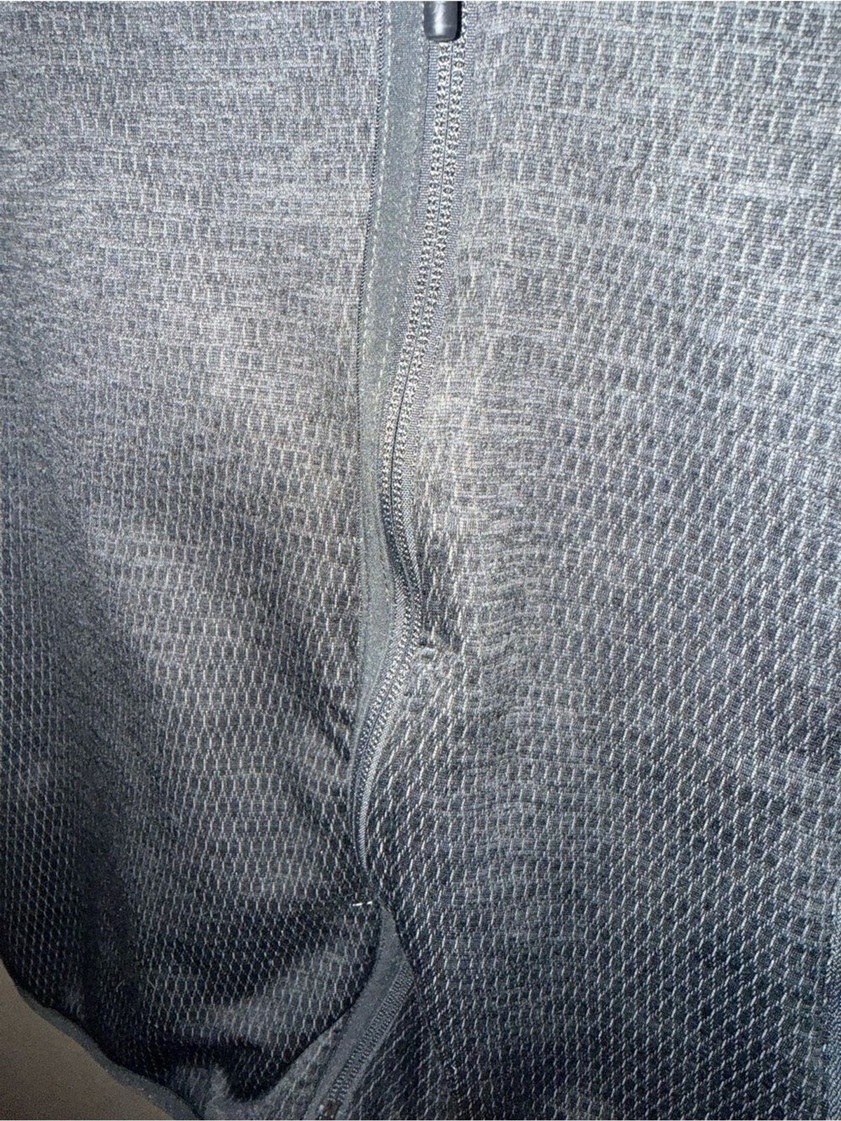 The North Face Dark Gray Full-Zip Hooded Fleece Jacket