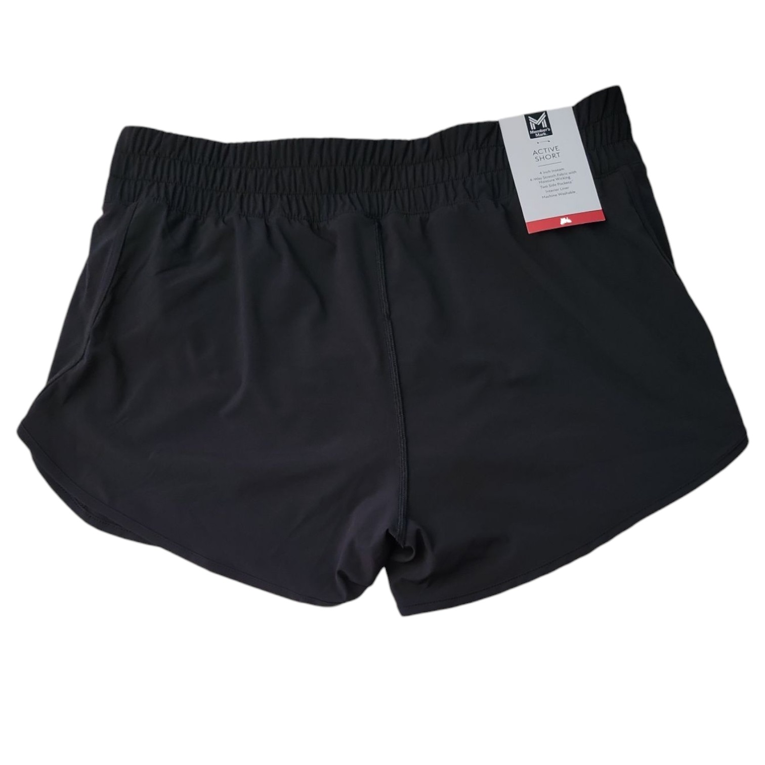 Member’s Mark Ladies Side Pockets UPF 30 Soft Liner Short, LBSS1258-B