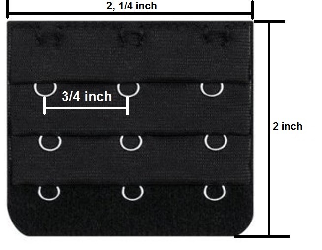 Lot of 4 Bra Extender 3 Hooks Set of 4 Extenders 3 Hook Extensions Free Shipping