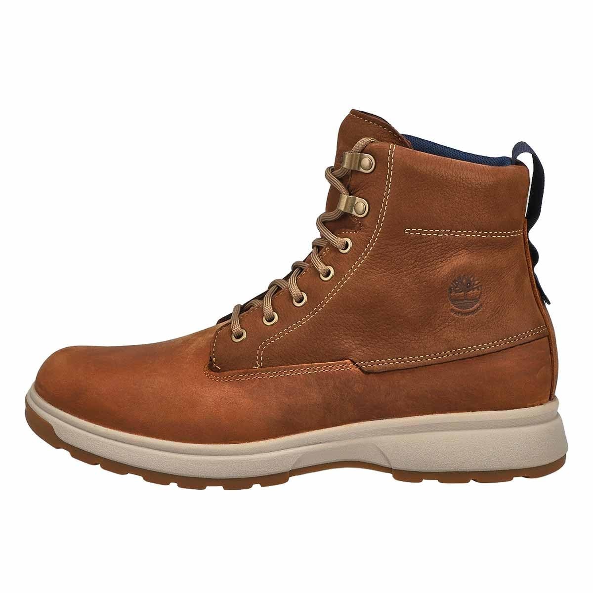 Timberland Men’s Atwells Ave WP Boat Ankle Boots, Rust Full Grain 11 US/ 10.5 UK