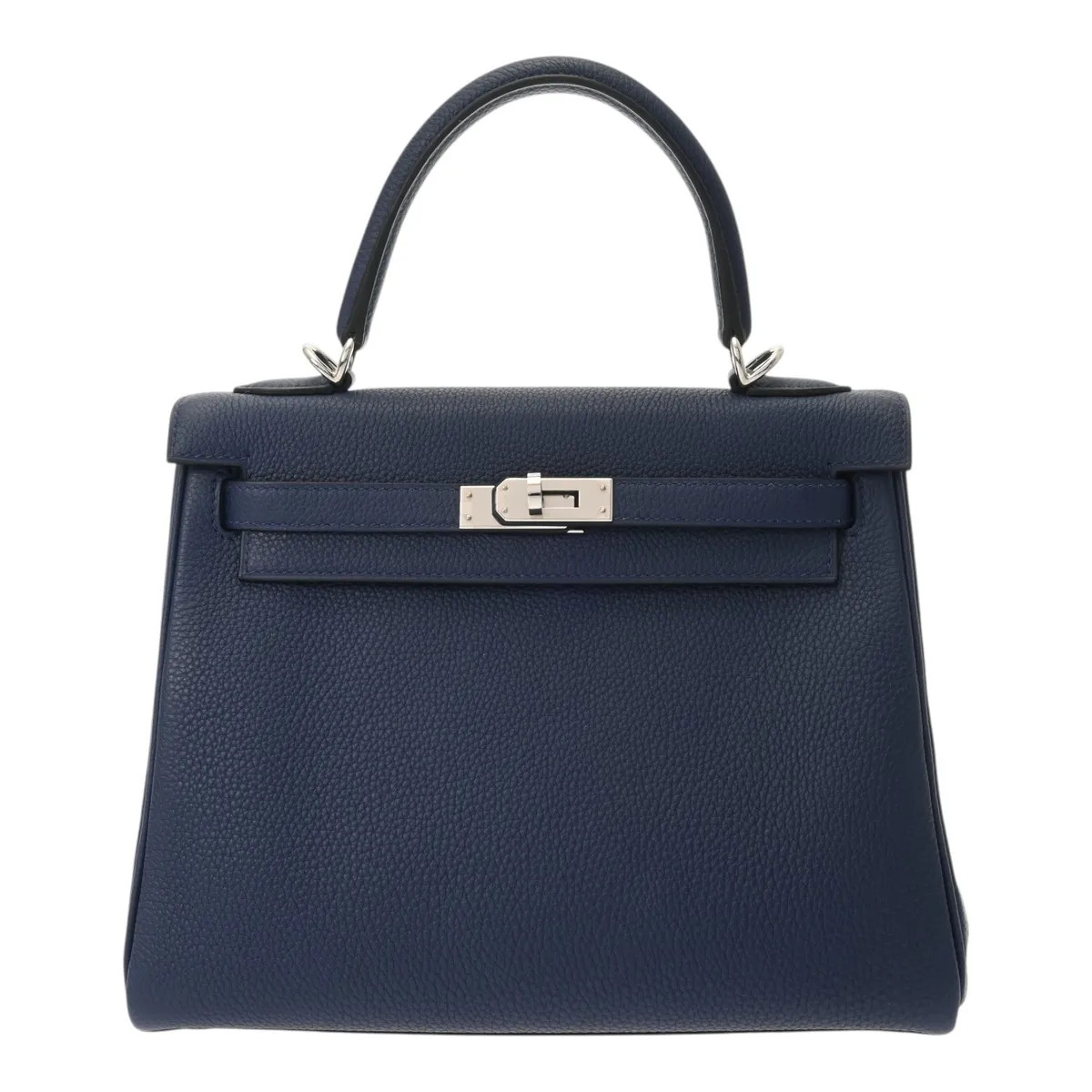 Hermes Kelly Handbag Togo Leather Blue #WB3922