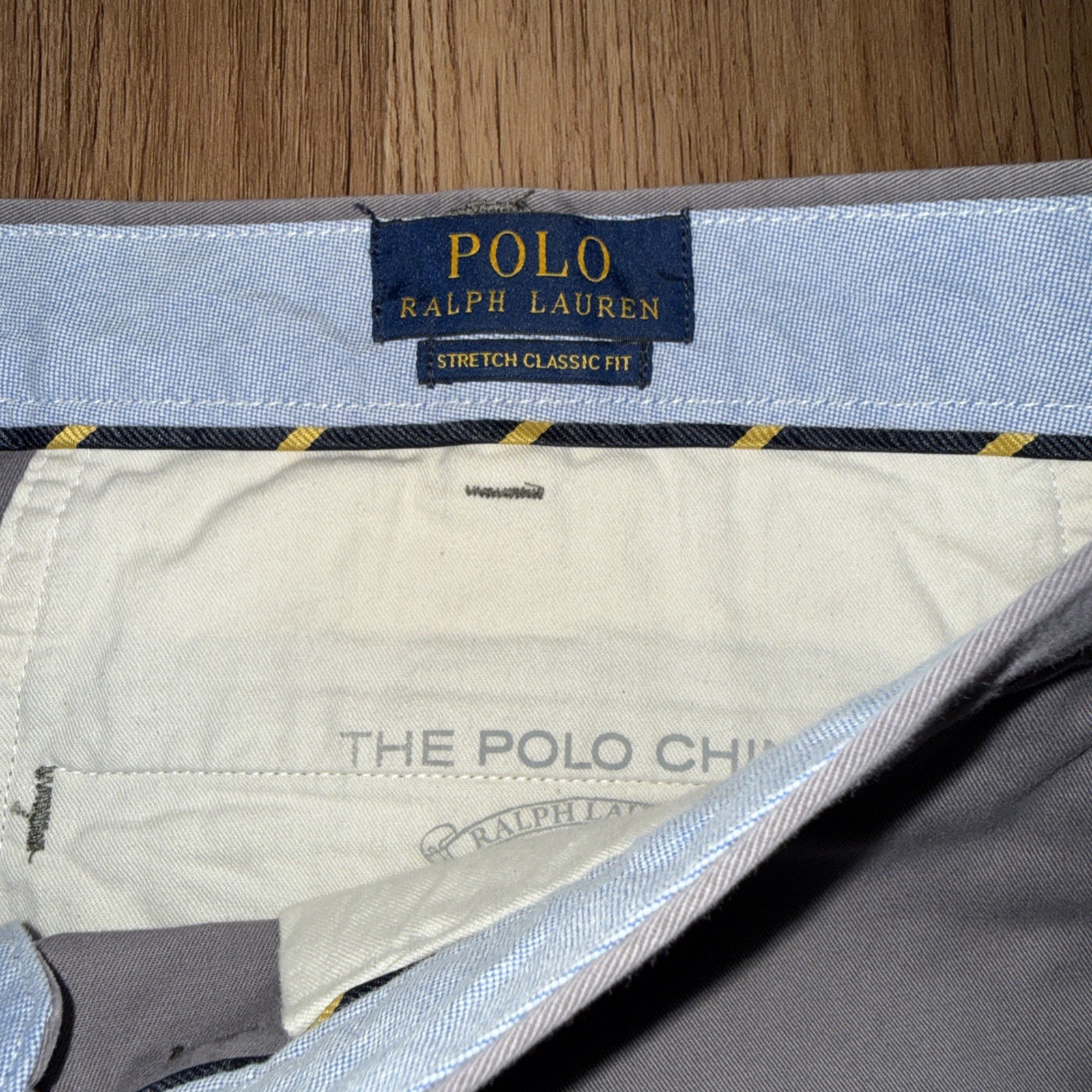 Polo Ralph Lauren Stretch Classic Fit Shorts Mens 42W Gray Chino NWT Retail $74