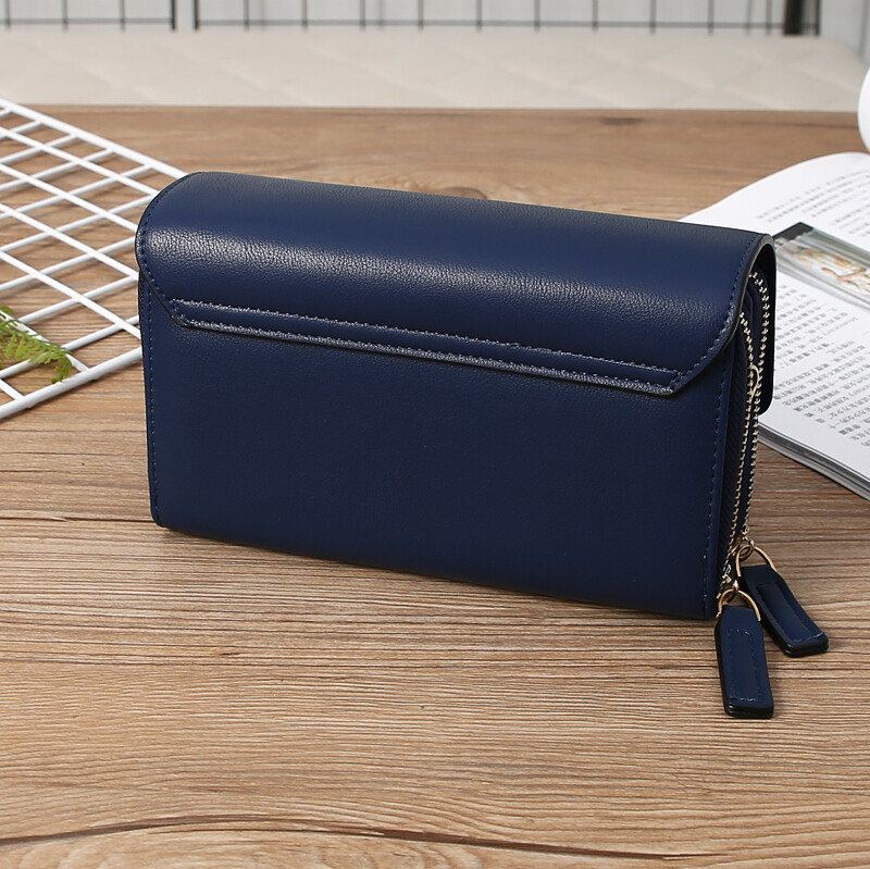 Leather Large Capacity Multifunctional Shoulder Clutch Crossbody Bag Phone Purse