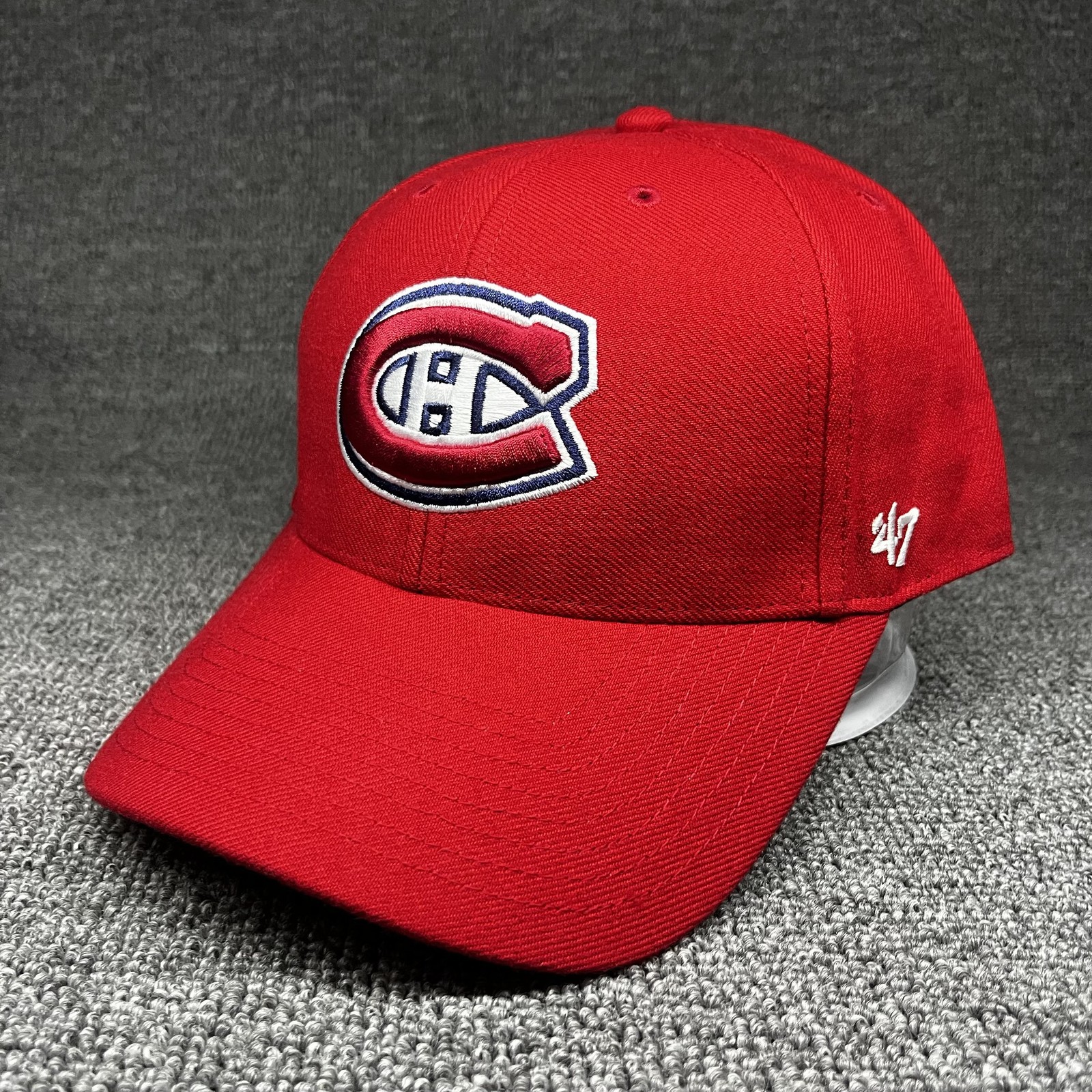 ’47 Brand Montreal Canadiens Baseball Cap Strapback Red Unknown Size