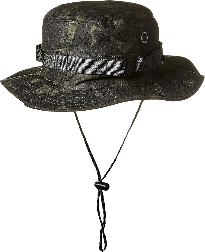 Tru-Spec Men’s Military Boonie Hat Multicam Black Adjustable Tactical Hat