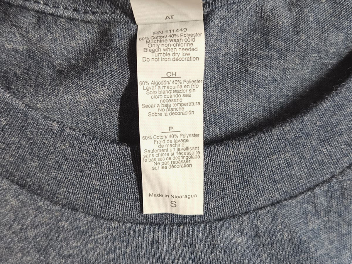 Next Level Dewar’s “Here For The Scotch” Dark Grey T Shirt Size S – NEW
