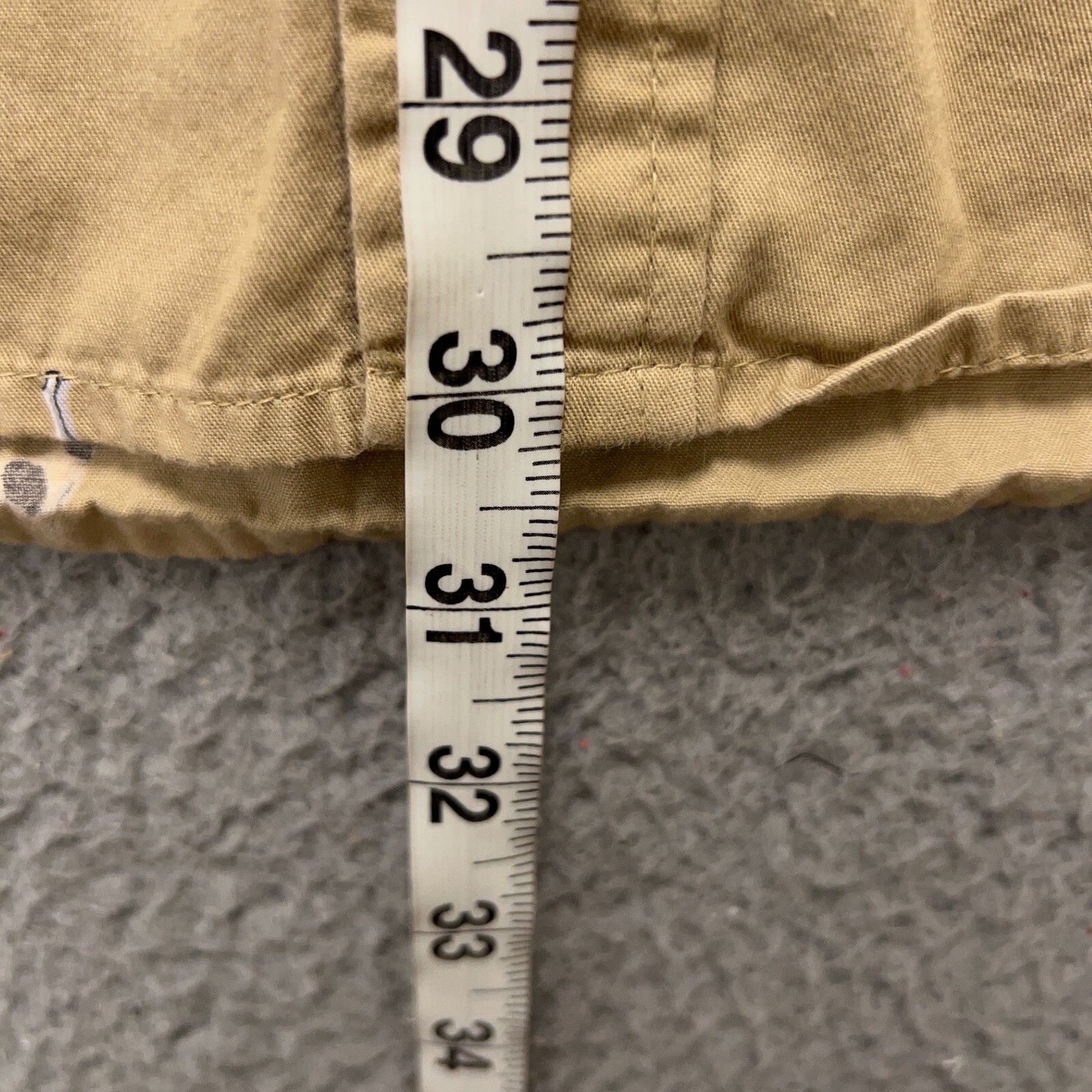 Tommy Hilfiger Shirt Mens XL Brown All Over Dog Print Slim Corduroy Flip Collar