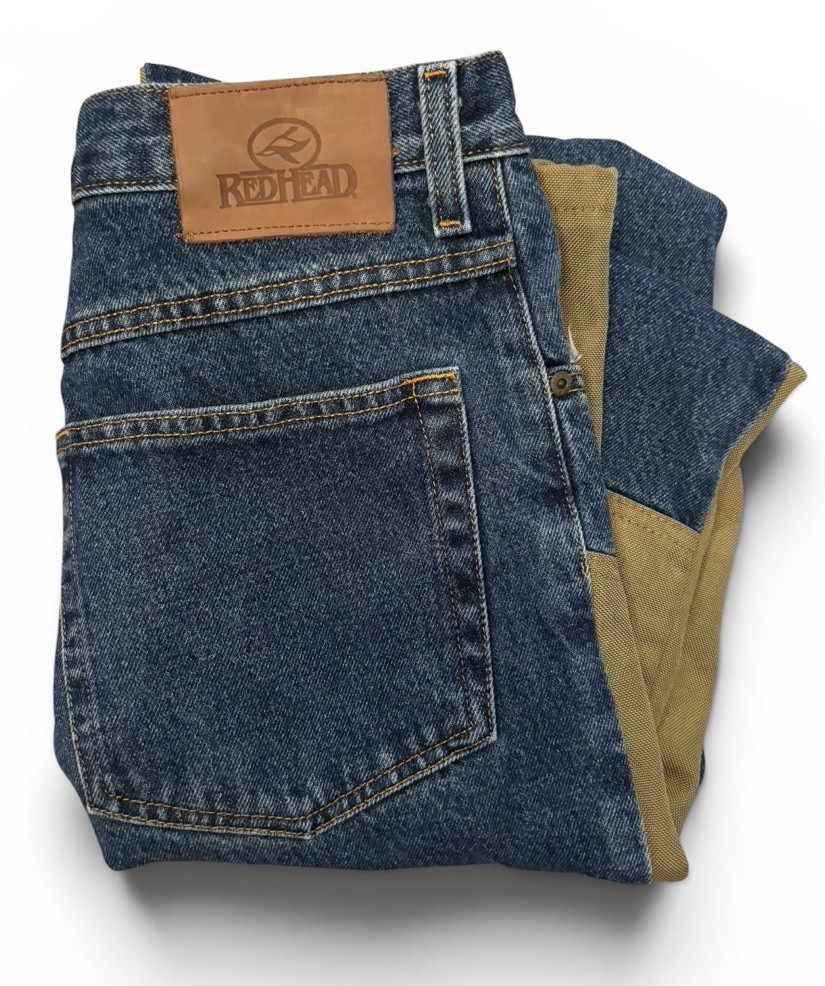 RedHead Men’s Multi purpose hunting or welding jeans with canvas legs