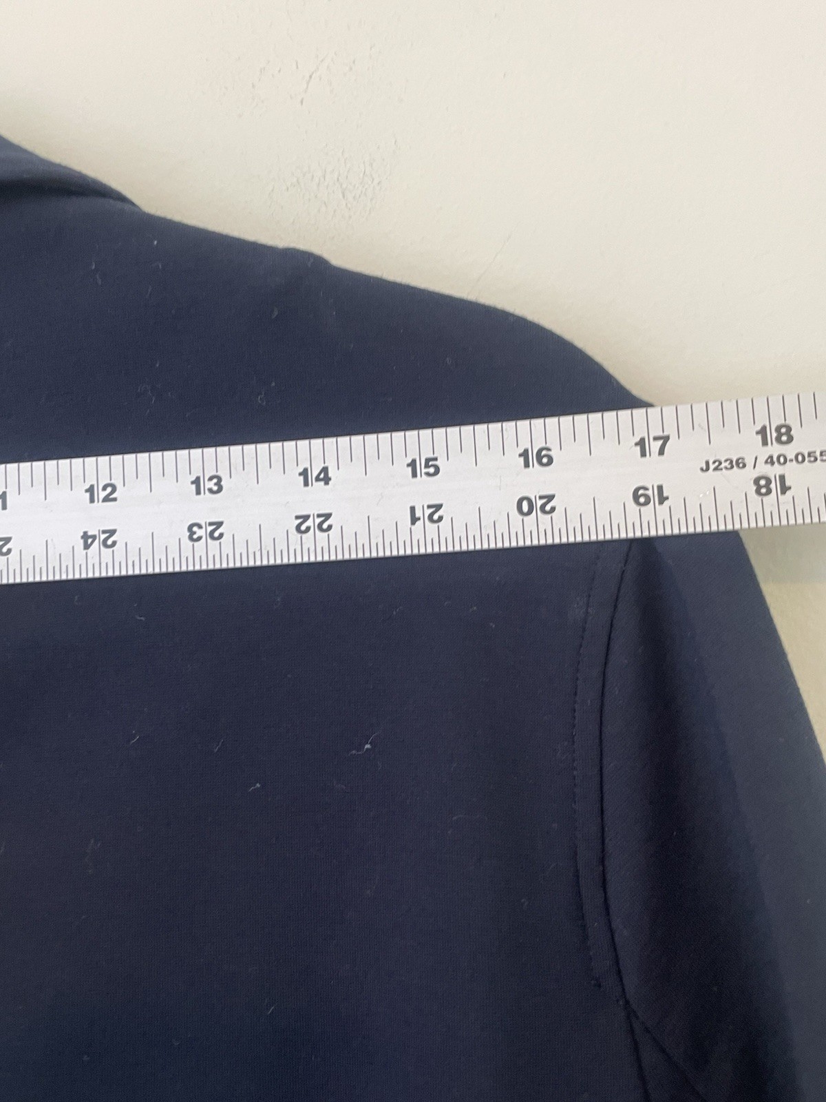 Patrick Assaraf Blazer Mens Sz XL Performance Stretch NAVY BLUE Deconstructed