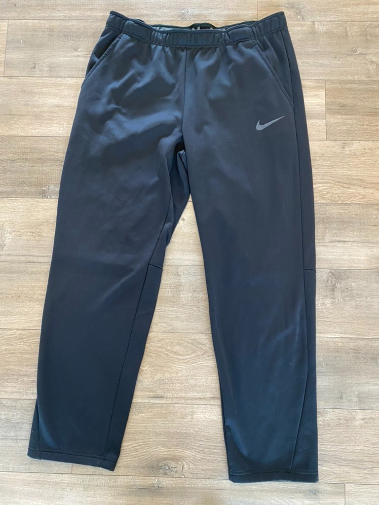 Nike Therma Fleece Training Pants MENS XL Black CZ4349-010 Logo