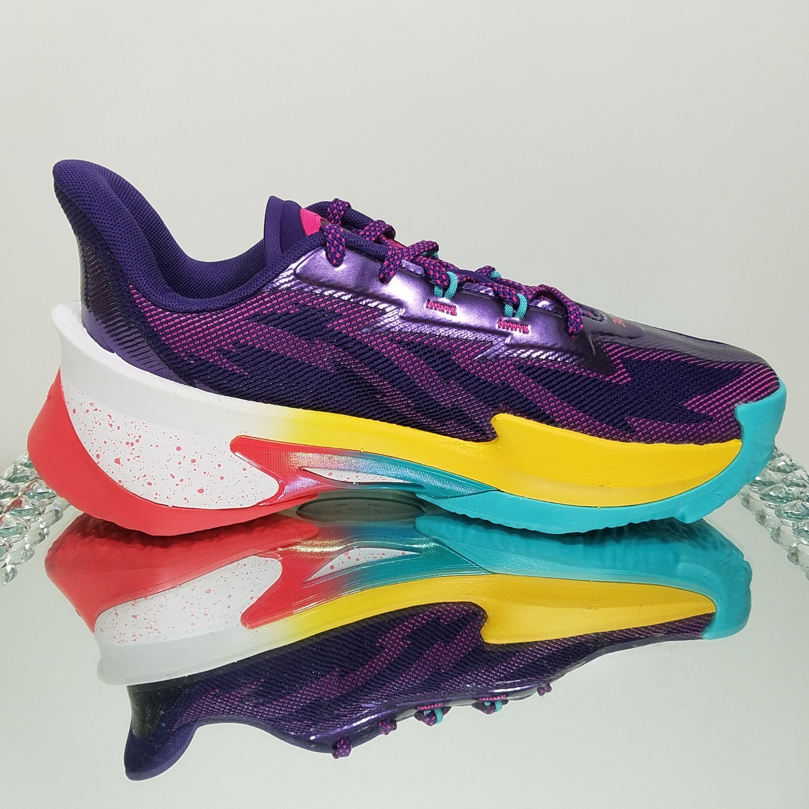Under Armour Curry Series 7 “Curry World Tour” 3027983-500 Size M 9 / W 10.5
