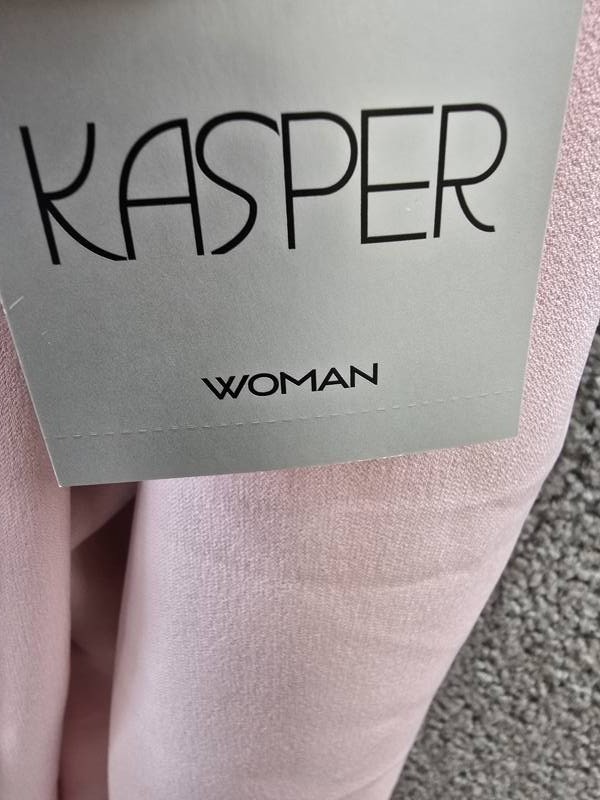 KASPER Plus Size Straight-Leg Pants Women’s 16W Tutu Pink Zip/Hook & Bar Closure