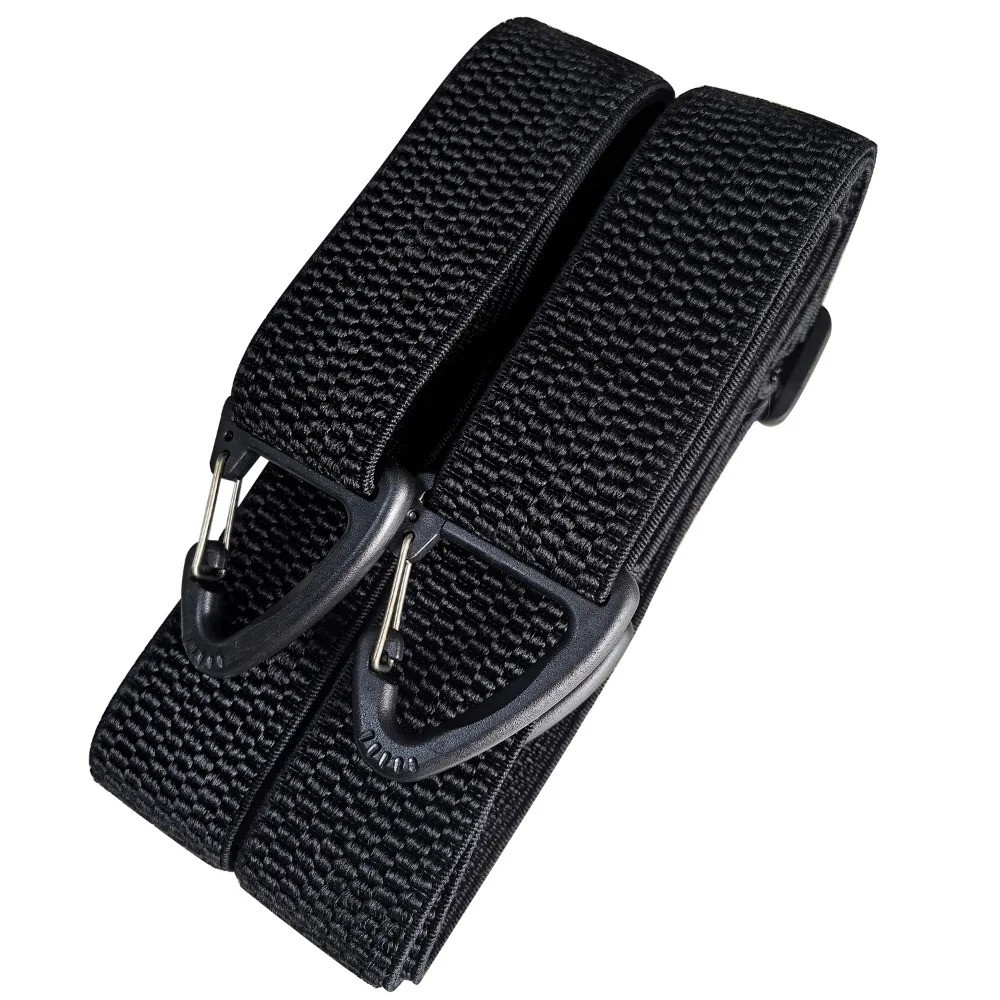 Heavy Duty Suspenders for Men Adjustable Elastic Y/X Back Work Hidden Undershirt