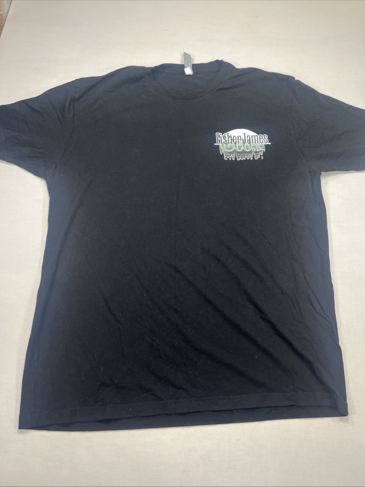 Next Level 3600 Men’s XL Black Graphic T-Shirt Pre-owned Good