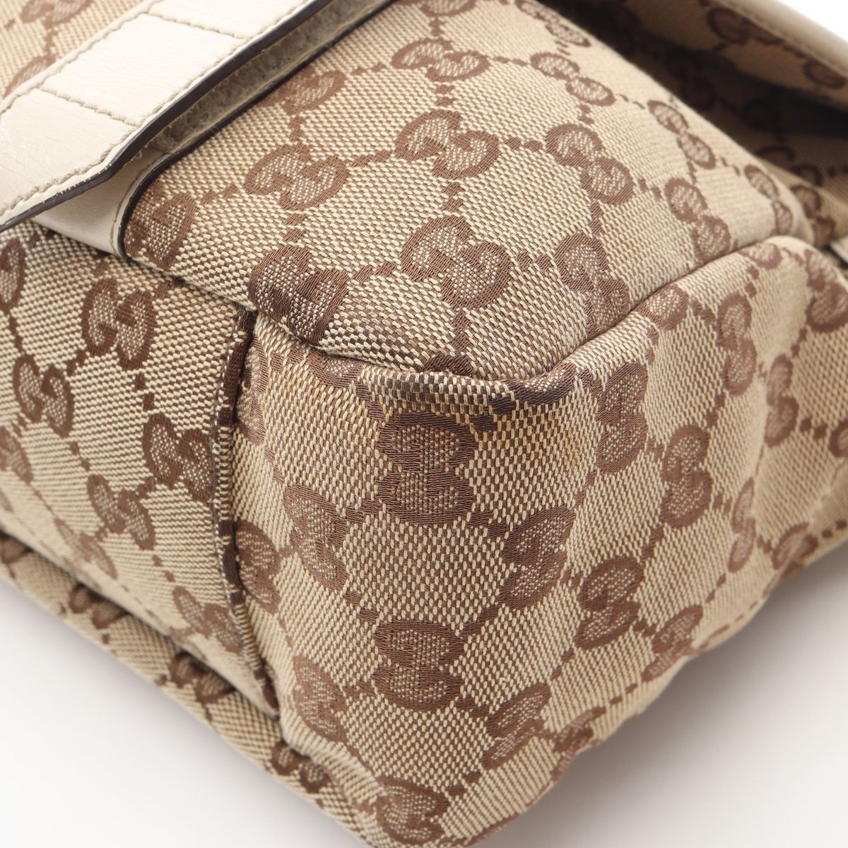 Guccigucci Shoulder bag pochette Beige One Size Used
