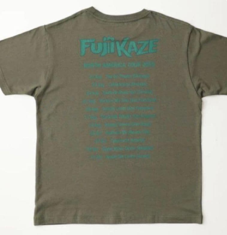 New XL Fujii Kaze Chips T shirt Fujii Kaze EU NA TOUR 2025 from Japan