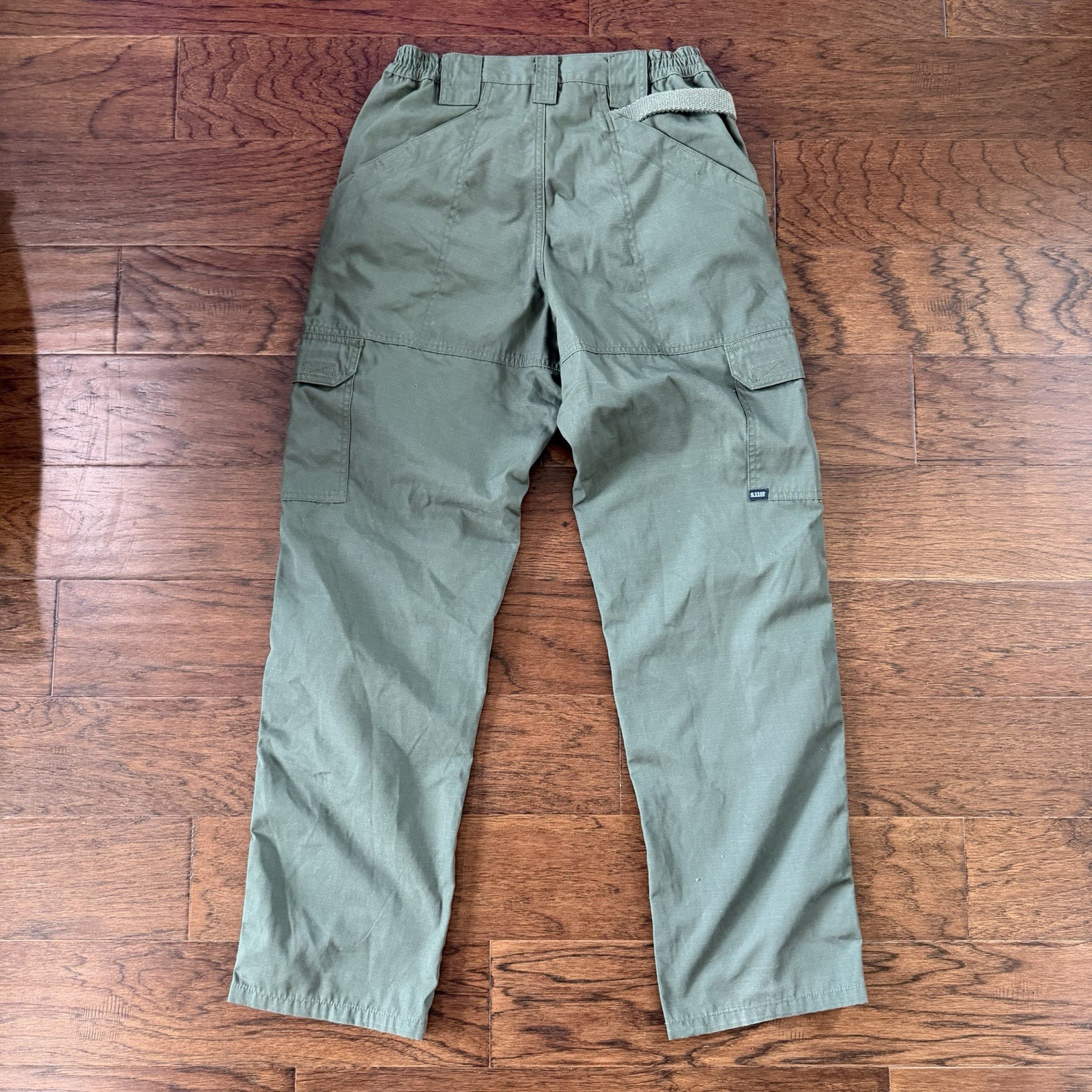 5.11 Tactical Mens Regular Fit Taclite Pro Ripstop Cargo Pant 30×32 Green