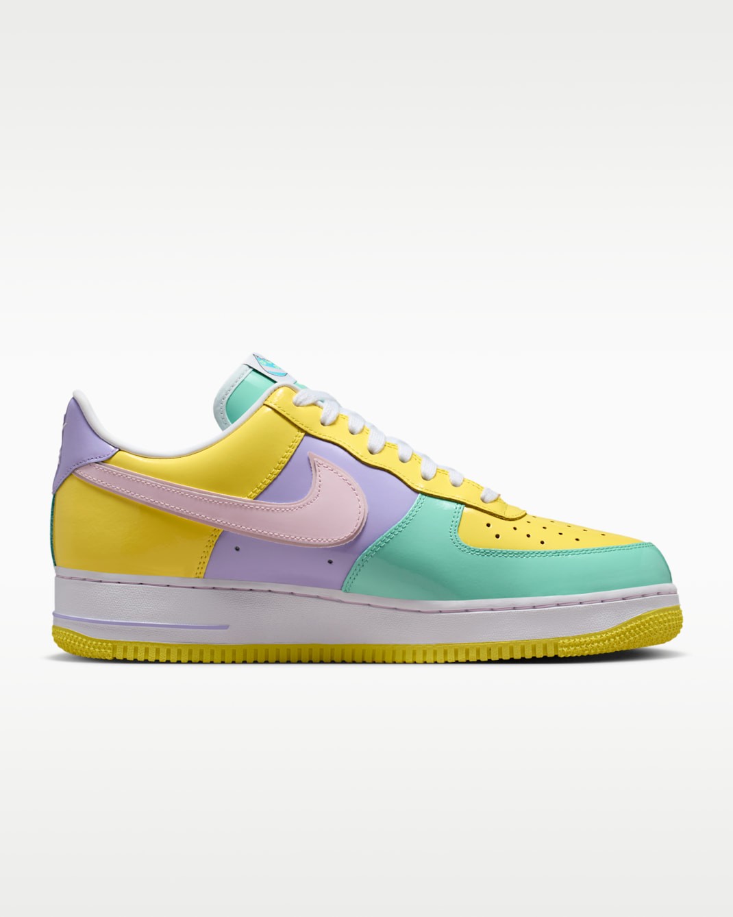 Nike Air Force 1 ’07 Shoes Yellow Pulse Pink Foam IQ9706-701 Men’s Sizes NEW