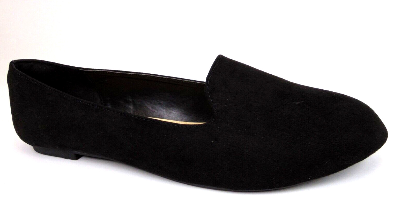 Veittes Women’s Flat Shoes, Size 10.0 M Casual Round Toe Ballet Flats Black