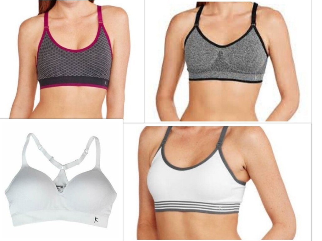 Danskin Now Seamless Athletic Padded Sports Bra XX-Large Size : 2X