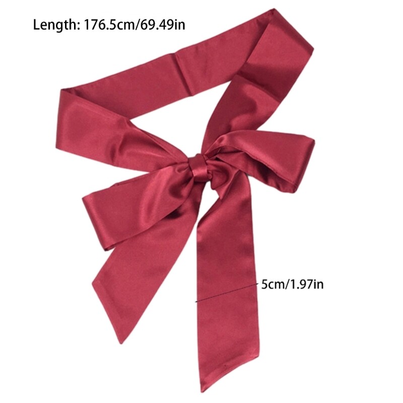 Versatile Ribbon Waist Belt Your Look Silk Scarves Banquet Tie Strap