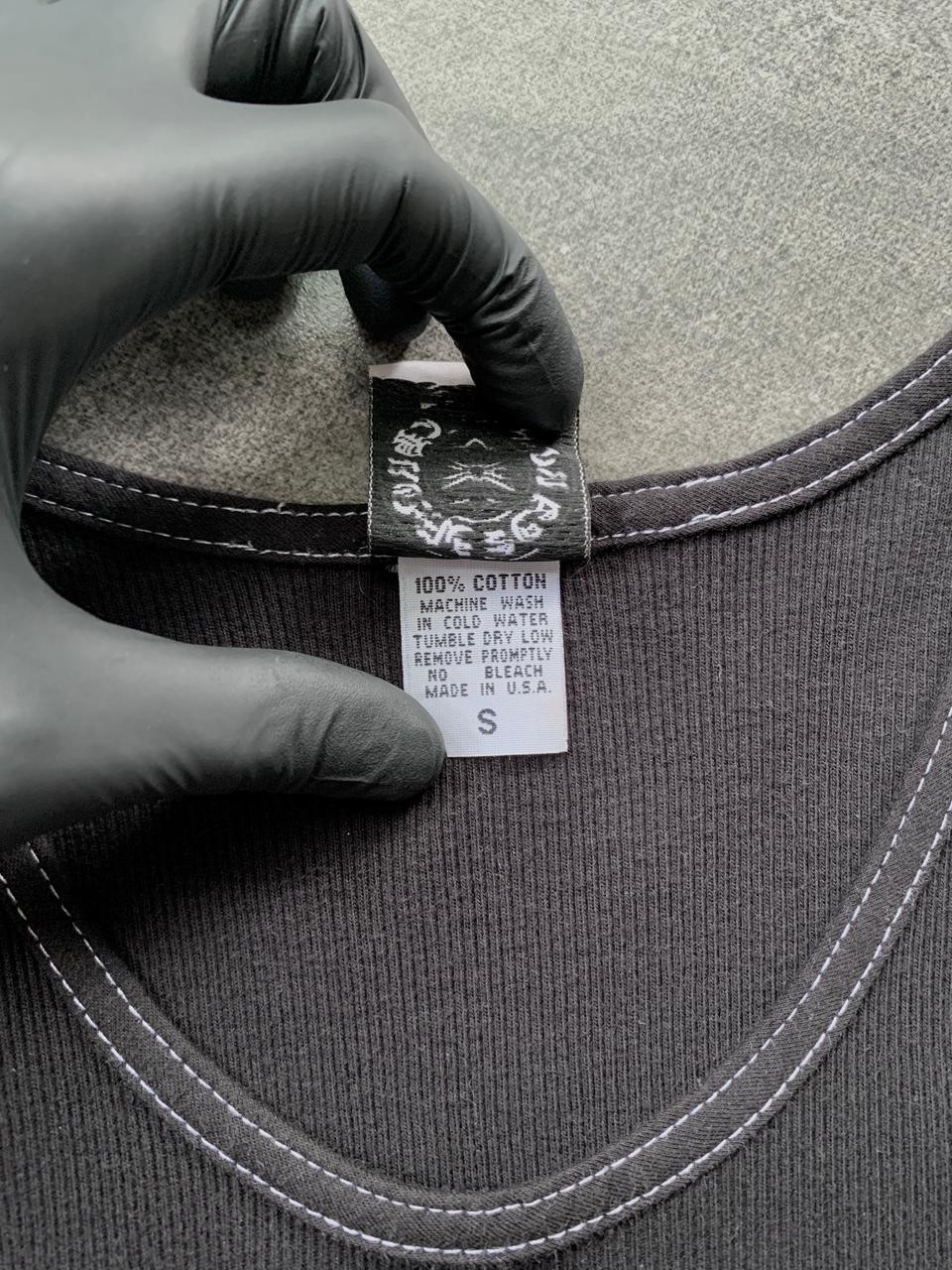 Chrome Hearts Black Graphic Tanktop