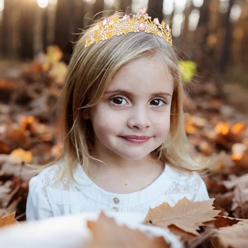 Tiara Crowns for Women Girls, Sparkling Rhinestone Tiara, Princess Crown, Pink