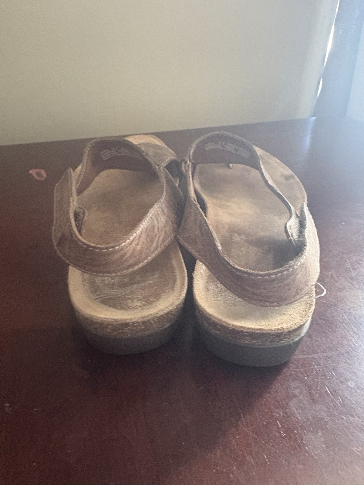 Dansko Reece Tan Leather Women’s Sandals Size EU 37 or US 6.5 Or 7