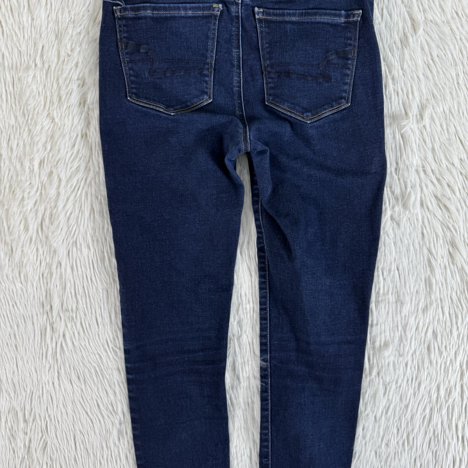 American Eagle Blue Dark Wash Hi-Rise Jegging Denim Jeans Women’s Size 4R