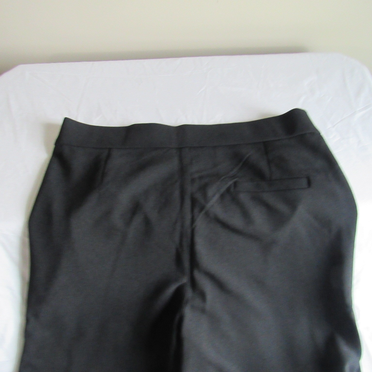 Unknown Brand Rayon Nylon Spandex Flare Dress Pant Trouser Black Medium NWOT