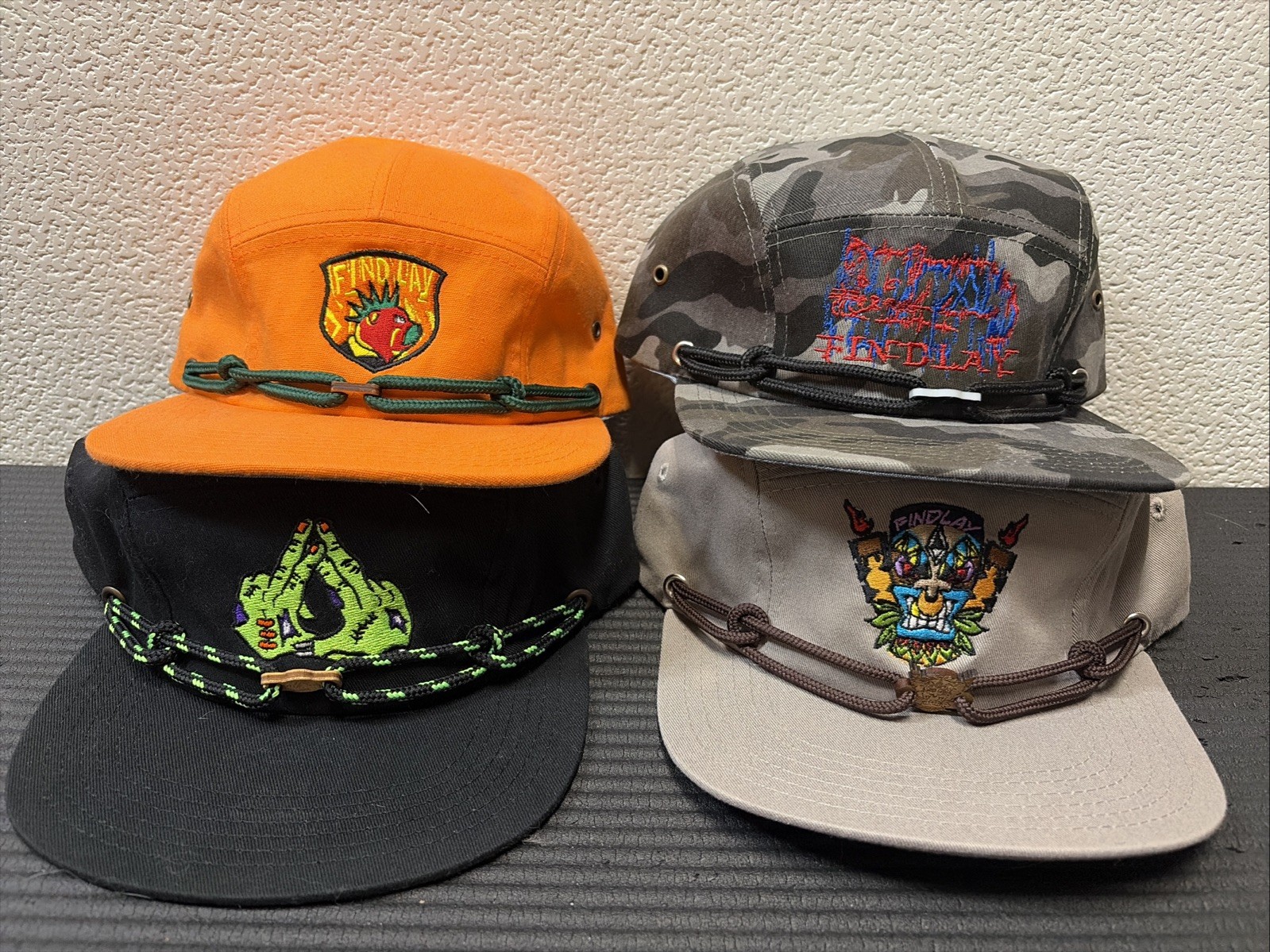 Findlay Hats 5 Panel – 4 Hat Package Deal