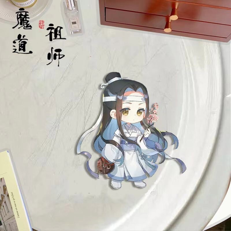 7pcs Anime Mo Dao Zu Shi Wei Wuxian Lan Wangji Jiang Cheng Brooch Pin Badge Gift
