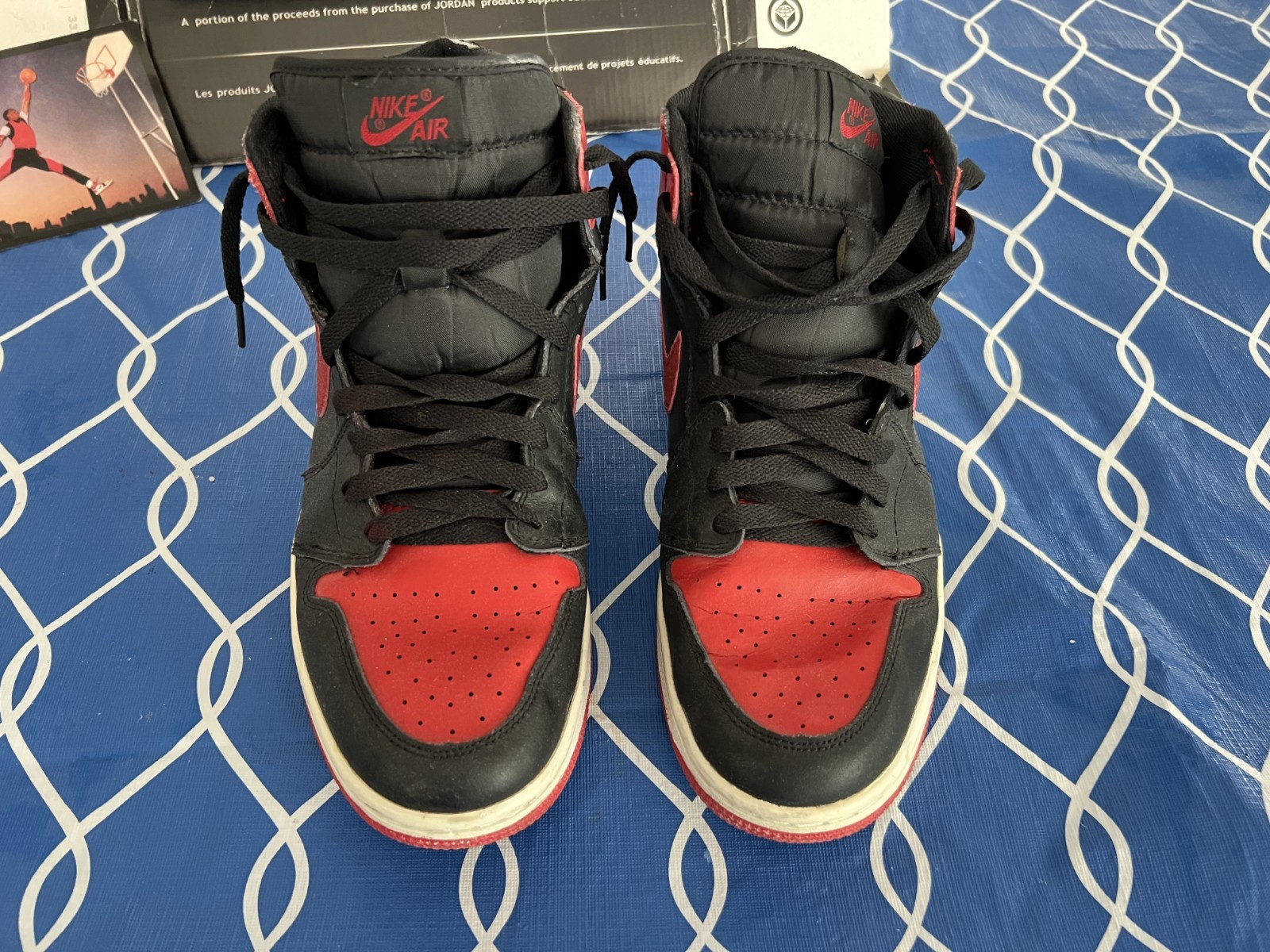 High Top Jordans 1 Red / Black – Size 12 – Early 2000’s