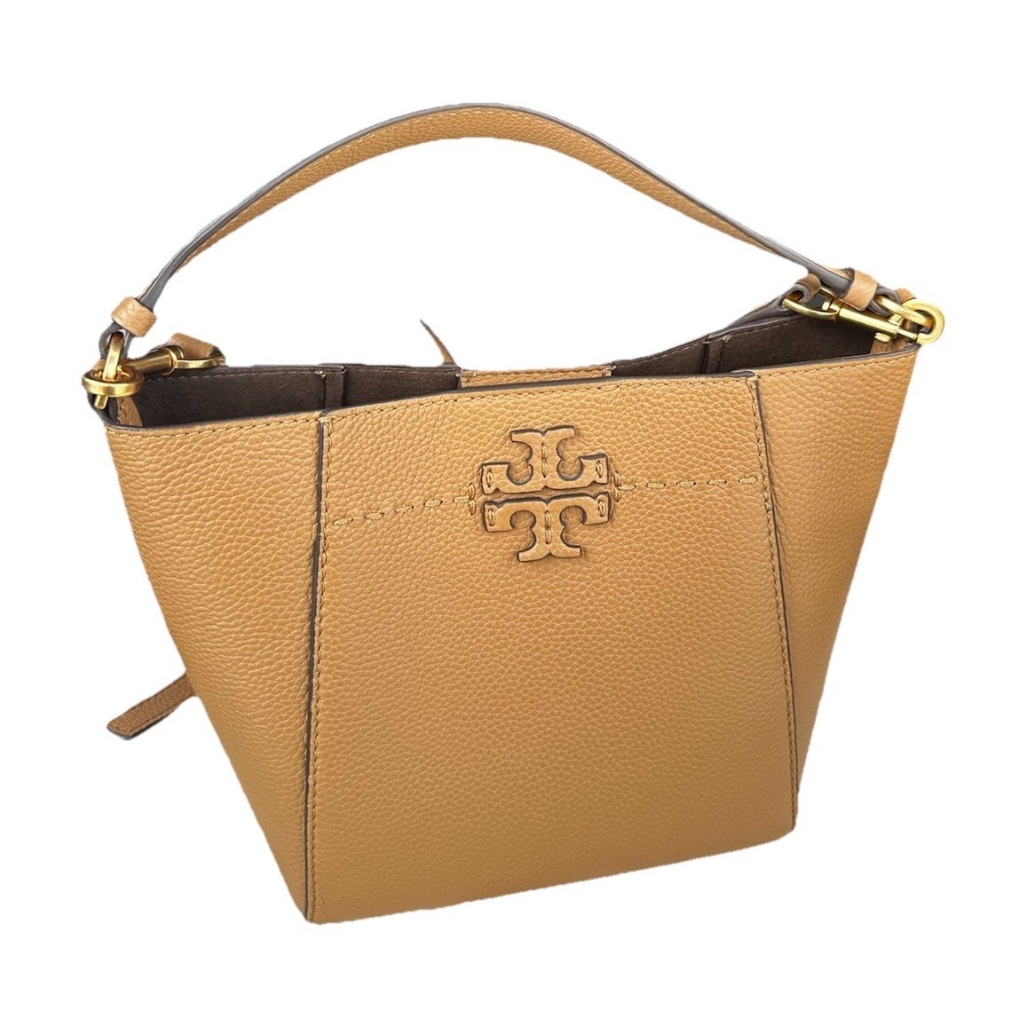 Tory Burch SMALL MCGRAW BUCKET BAG.
