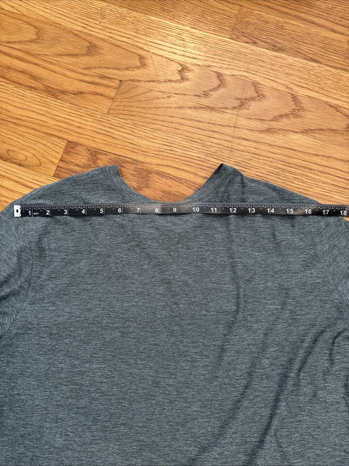 vuori mens strato tech tee small Green/gray Heather
