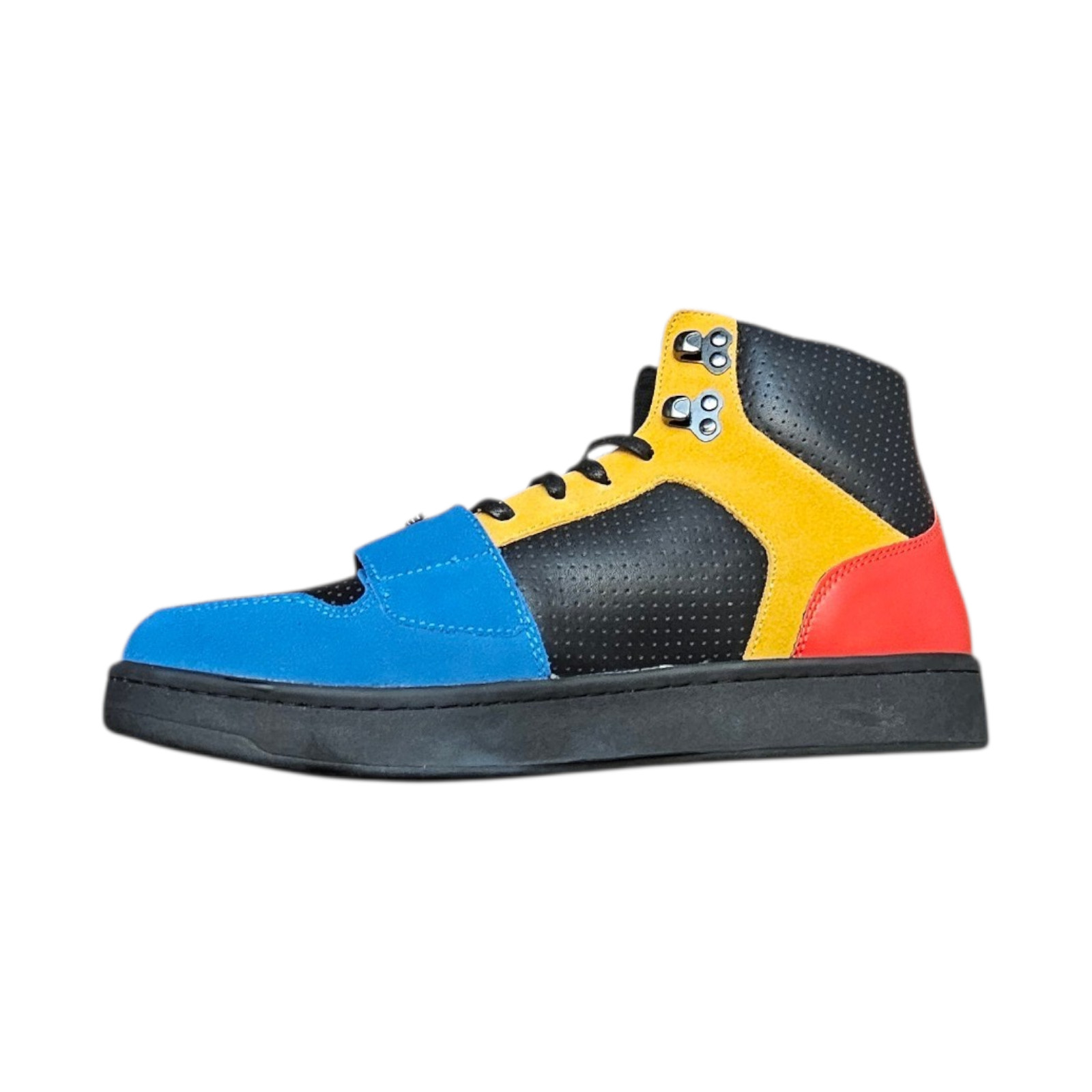 Creative Recreation Cesario Lux Men’s Shoes Black / Blue / Gold / Red Size 9.5