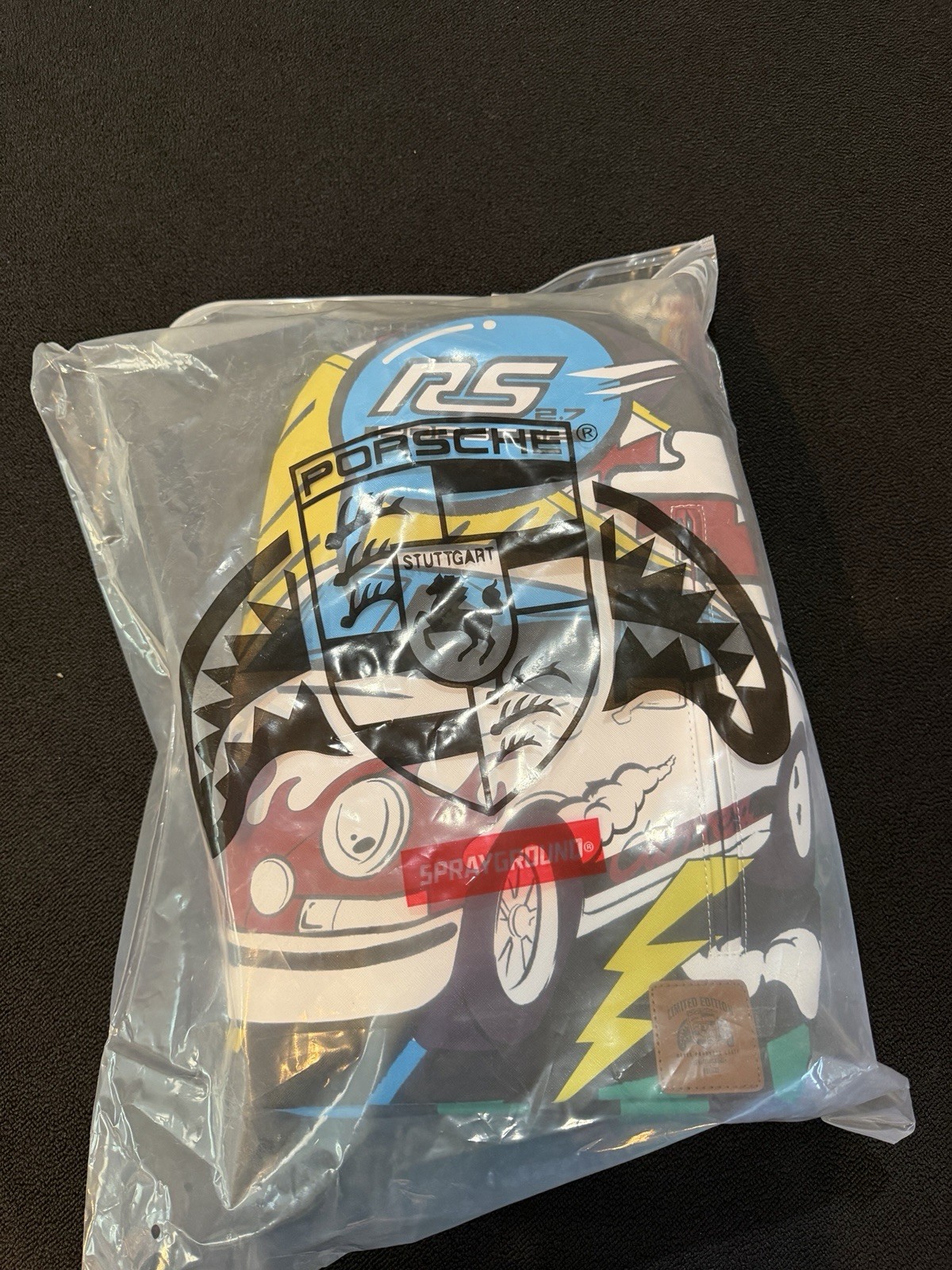 NEW Genuine Porsche x Sprayground 1973 RS 2.7 Limited Edition Backpack Sealed