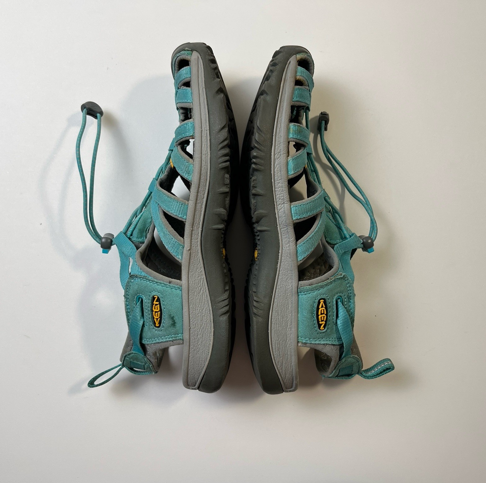 KEEN Whisper Waterproof Sport Sandals Turquoise Blue Women’s Size Unknown Hiking