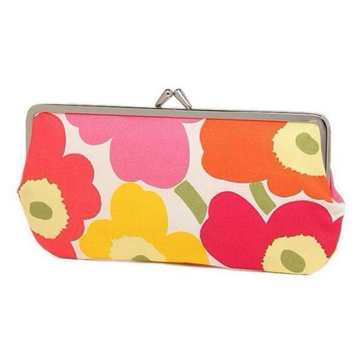 Marimekko multi purpose coin purse SILMA LASIKUKKARO MINI UNIKKO multi color 02