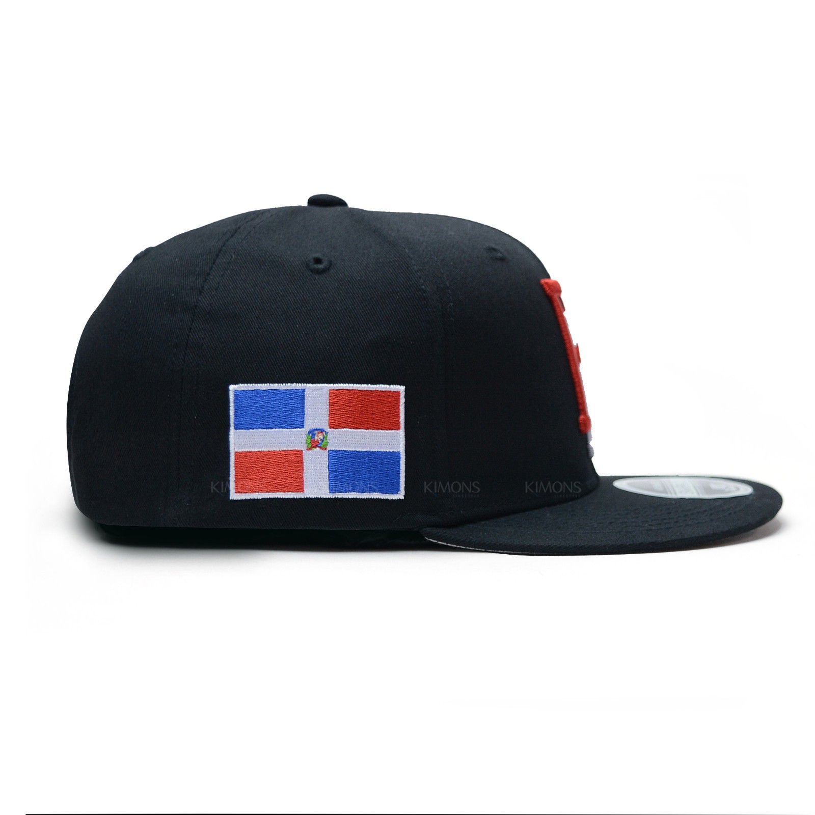 Republica Dominicana RD Snapback Hat 2026 3D Embroidery Black Cap Flag DR Cotton