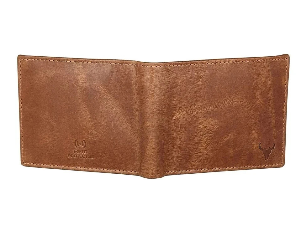 NAPA HIDE Leather Bifold Wallet RFID Blocking Stylist Wallet Daily GIFT UNISEX