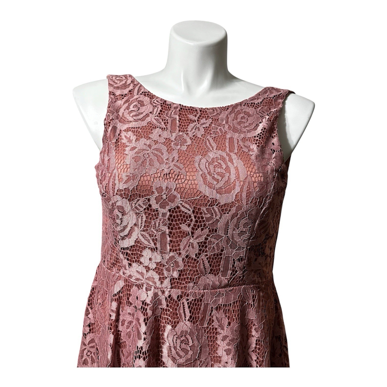 Speechless Women’s XL Dress Pink Sleeveless Stylish Trendy Knee Length