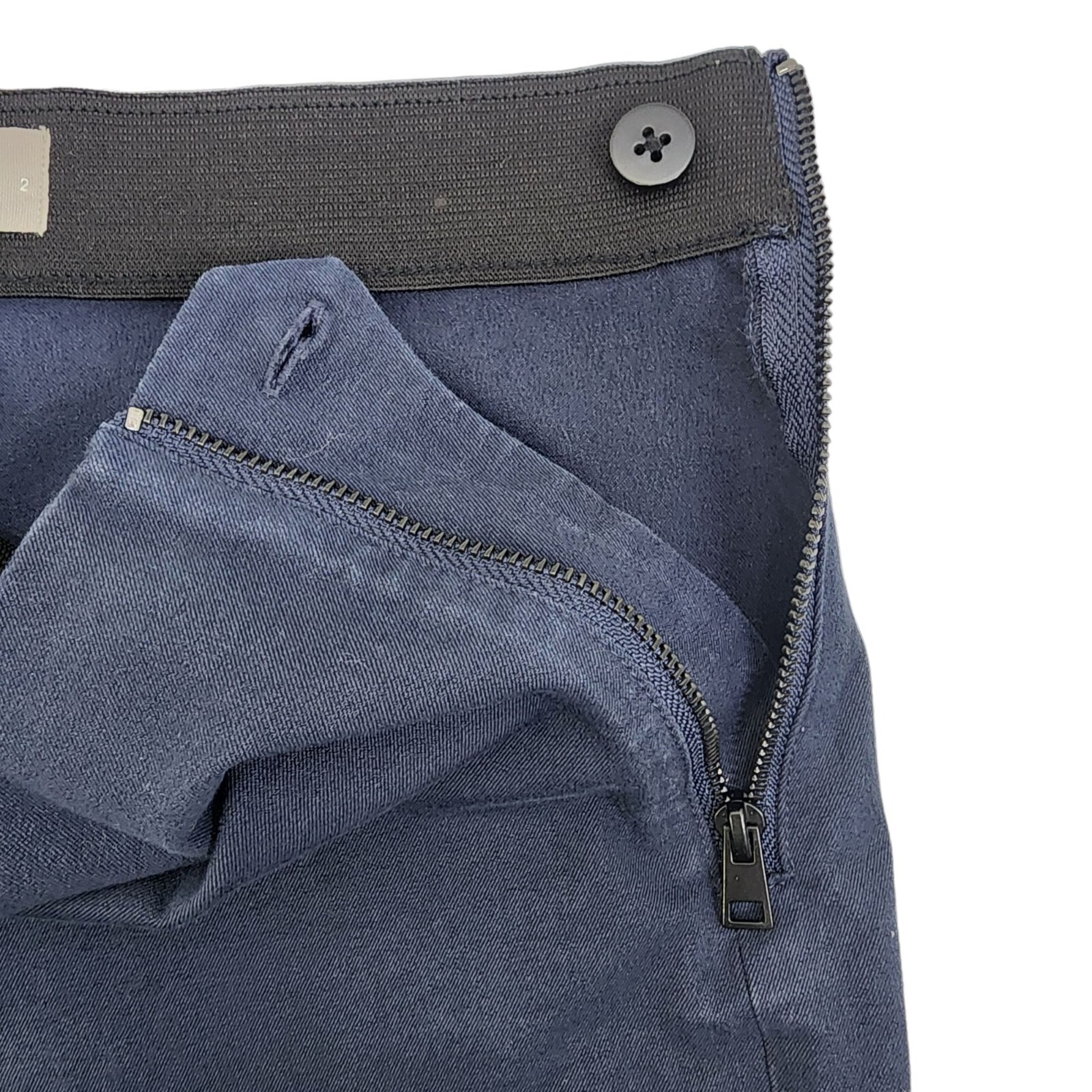 Everlane Pants The Side-Zip Stretch Cotton Pant Women’s Size 2 Blue