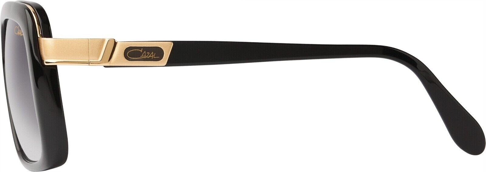 CAZAL LEGENDS MOD. 616/3 COL. 001 BLACK GOLD SUNGLASSES MADE IN GERMANY