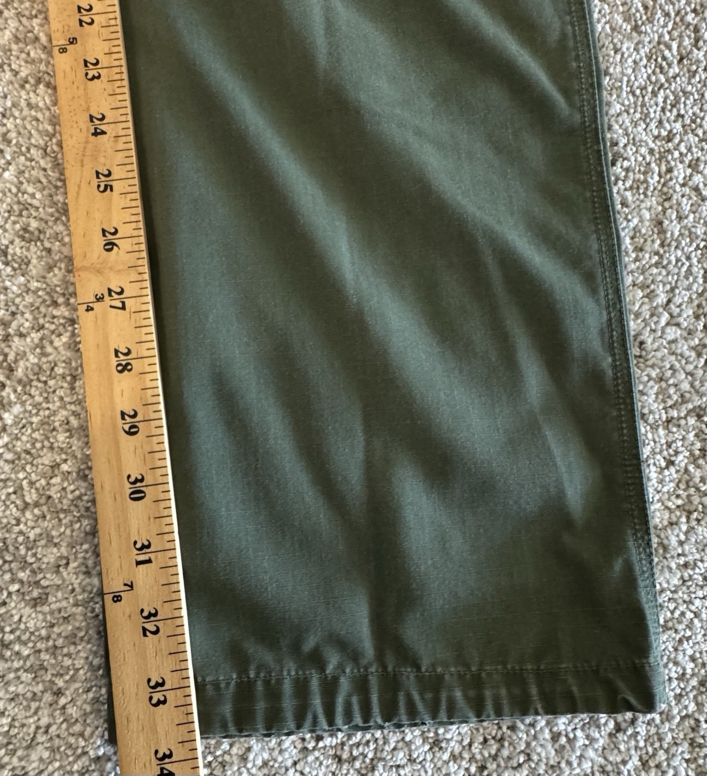 5.11 Tactical TDU Rip-Stop Cargo Pants Mens Medium Waist 74003 Army Green 511