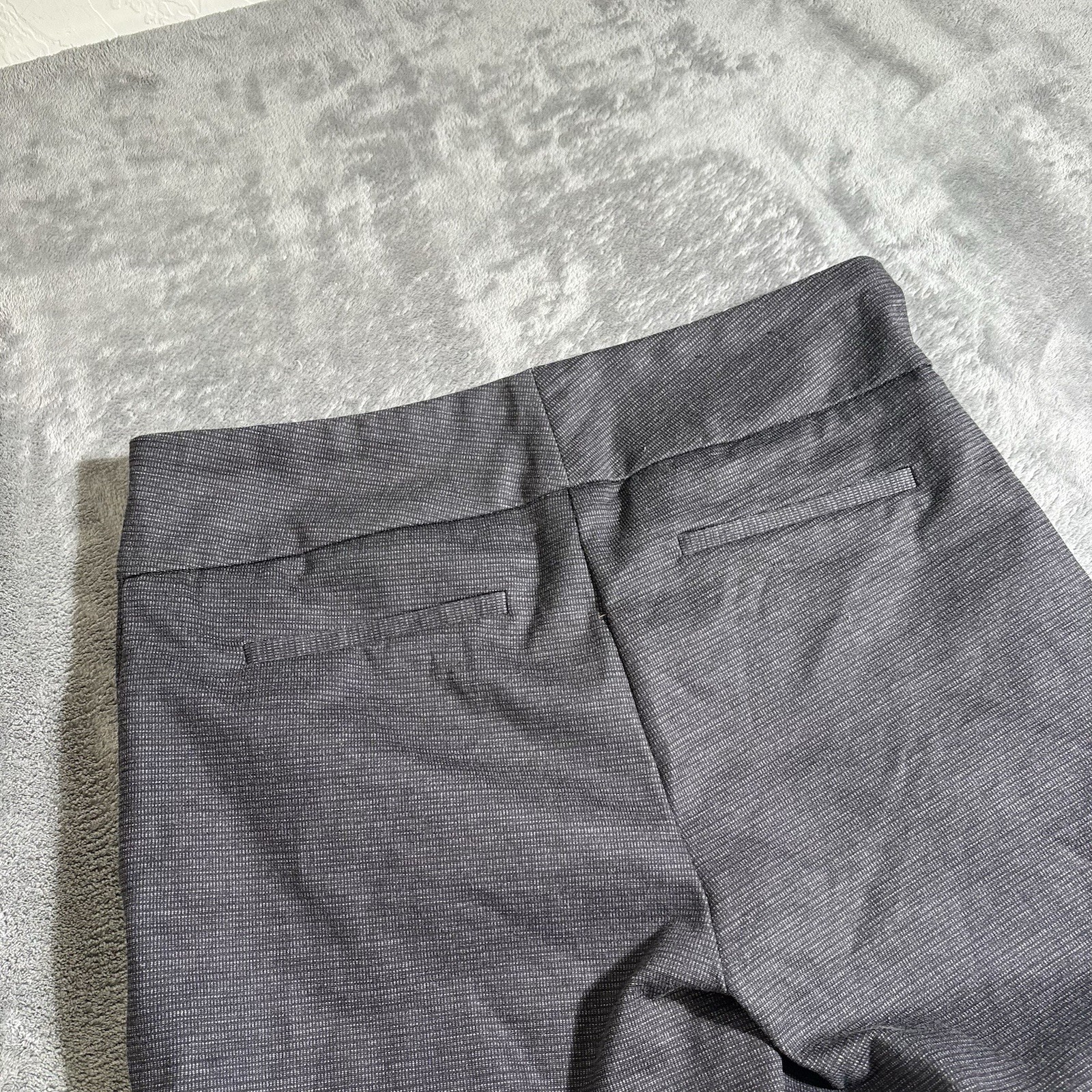 Dalia Pants Womens Med Black Pull On Skinny Leg Mid Rise Stretch Pockets