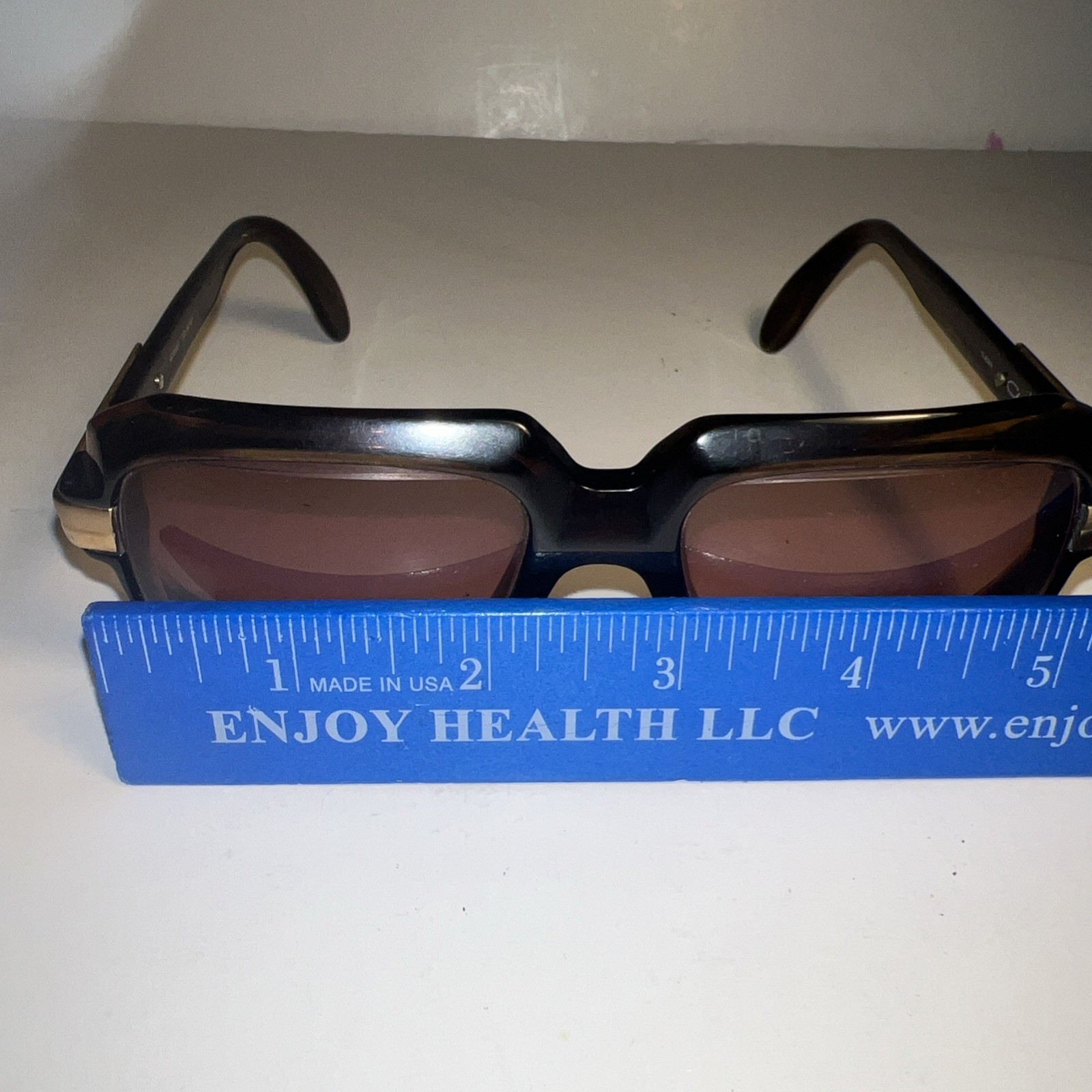 Cazal MOD607 1980’s Tortoiseshell Eyeglasses Frames Cazzy Germany EUC
